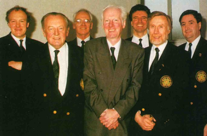 The Ousted Board - David Smith, James Farrell, Jack McGinn, Kevin Kelly, Chris White, Michael Kelly, Tom Grant The Ousted Board - David Smith, James Farrell, Jack McGinn, Kevin Kelly, Chris White, Michael Kelly, Tom Grant