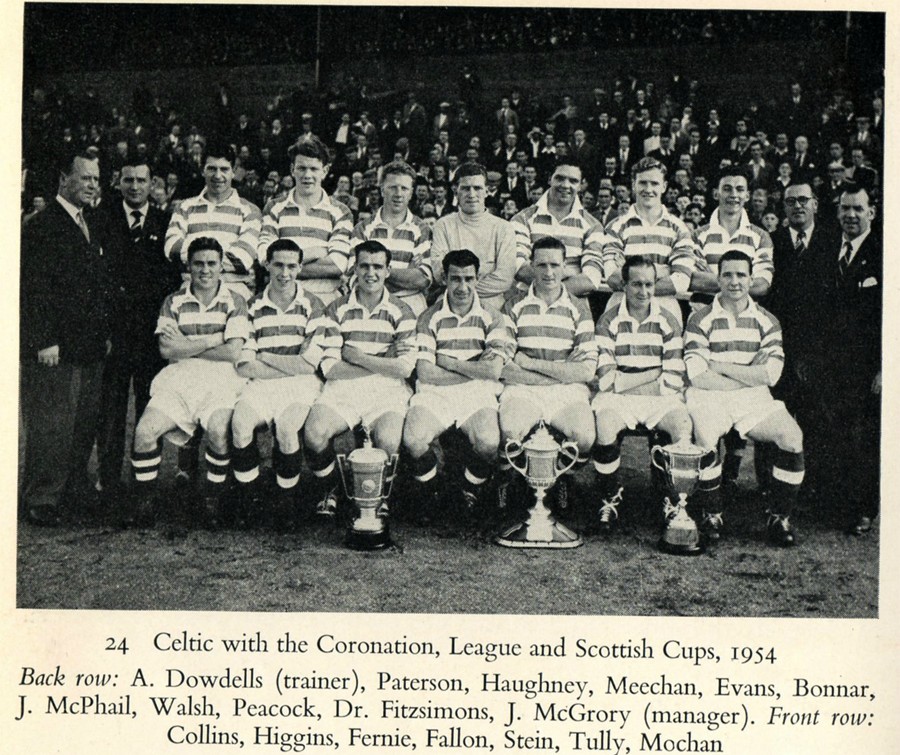 Celtic Team Line-Up 1953-54 - The Celtic Wiki