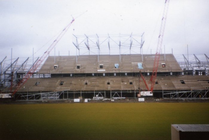 North Stand - Construction