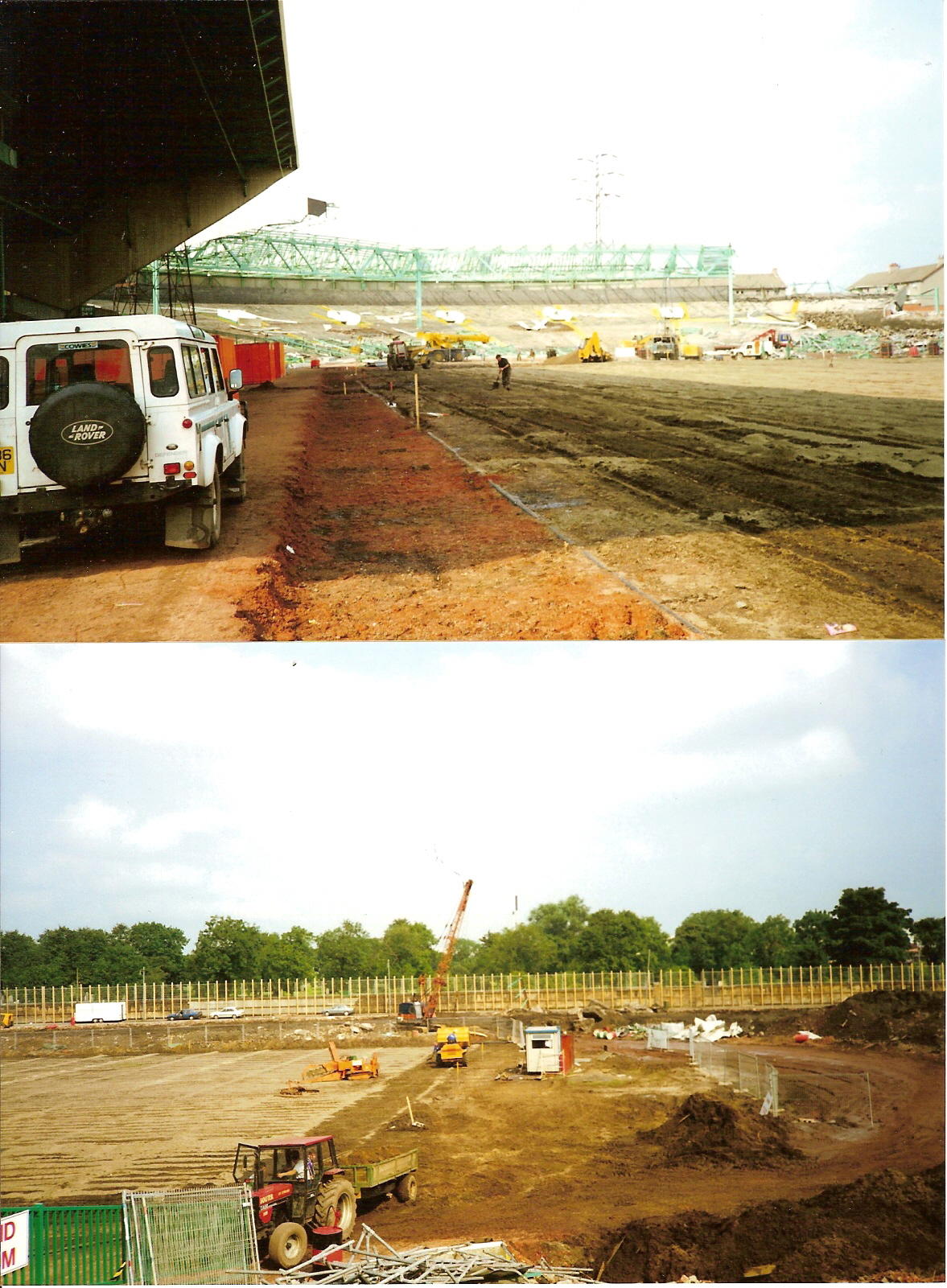 Celtic Park Construction pictures