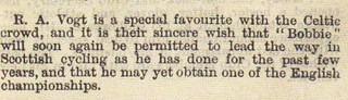 Part of a page from the 1894-5 wee green book Part of a page from the 1894-5 wee green book