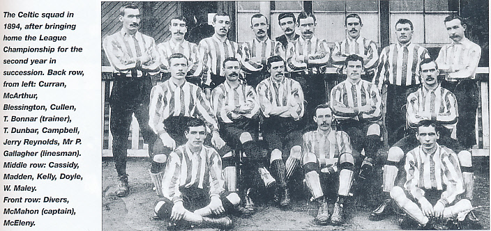 Celtic Team Line-up 1893-94 - The Celtic Wiki