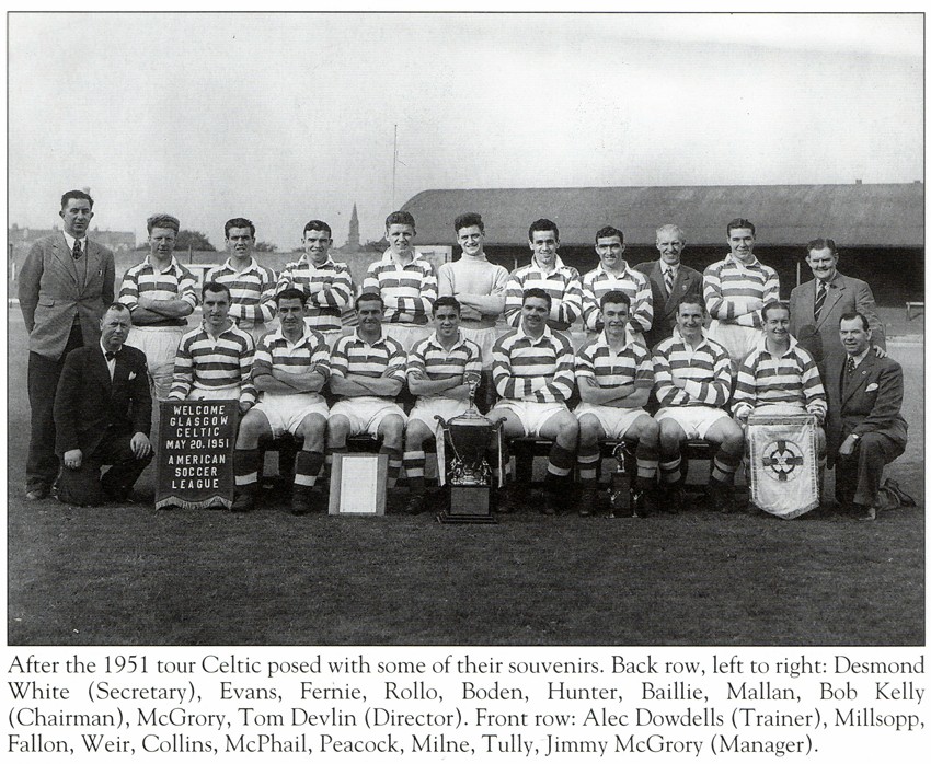 Celtic Team Line-Up 1951-52 - The Celtic Wiki