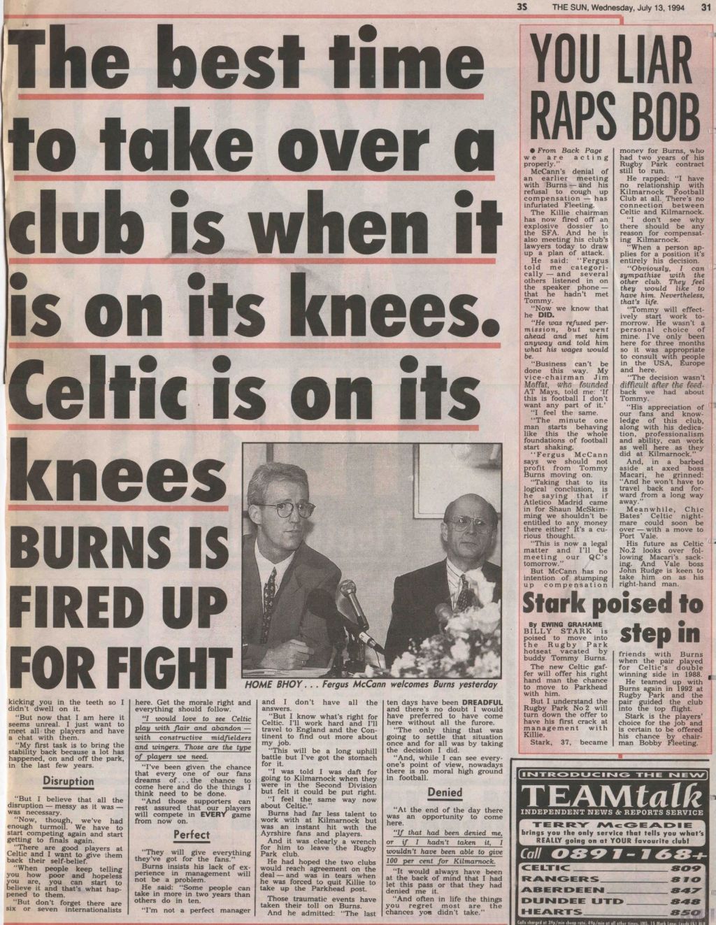 Board, Management & Player Changes. - The Celtic Wiki Board, Management & Player Changes. - The Celtic Wiki