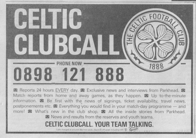 Celtic Clubcall - Pic