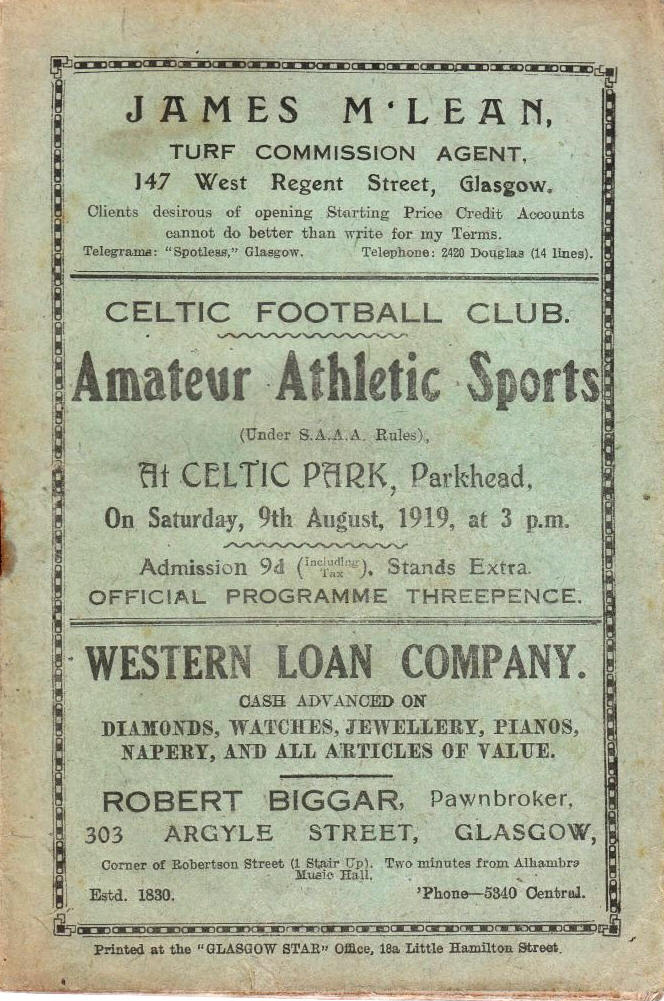 Celtic Park - Athletics - The Celtic Wiki Celtic Park - Athletics - The Celtic Wiki