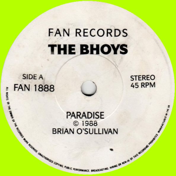 paradise 45rpm by Brian O`Sullivan