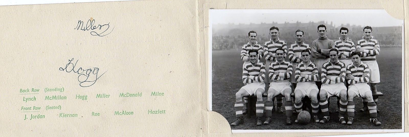 Celtic Team Line-Up 1946-47 - The Celtic Wiki Celtic Team Line-Up 1946-47 - The Celtic Wiki