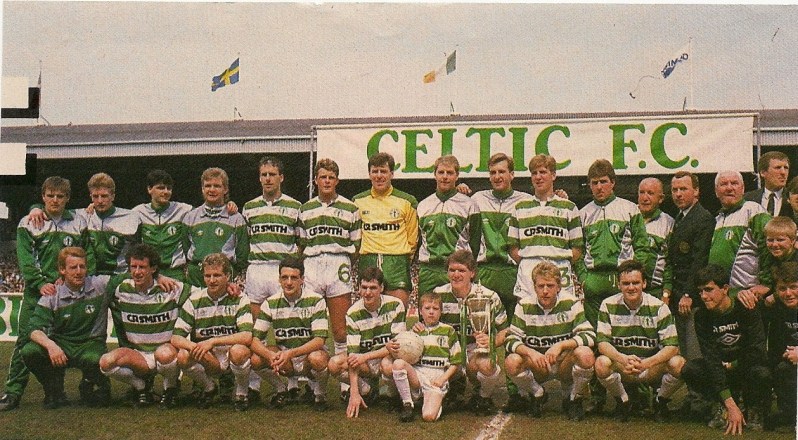 Celtic Team Line-Up 1987-88 - Pic