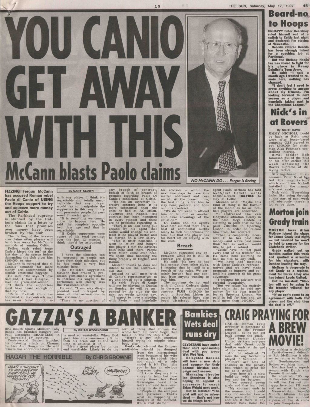 Board, Management & Player Changes. - The Celtic Wiki
