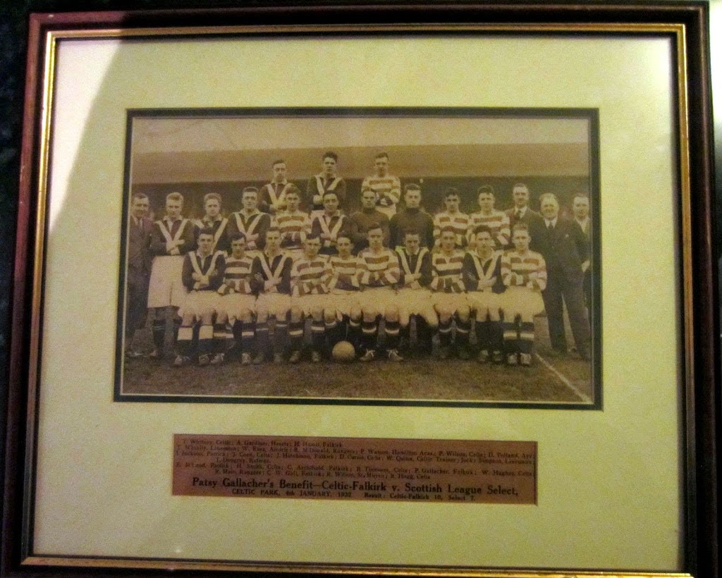 1932-01-04: Scottish Football League v's Celtic & Falkirk Select, Friendly - Pictures - The Celtic Wiki