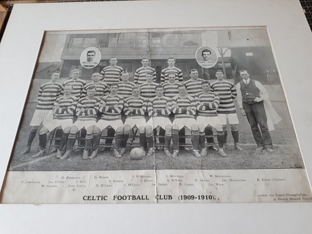 Celtic Team Line-Up 1909-10 - The Celtic Wiki