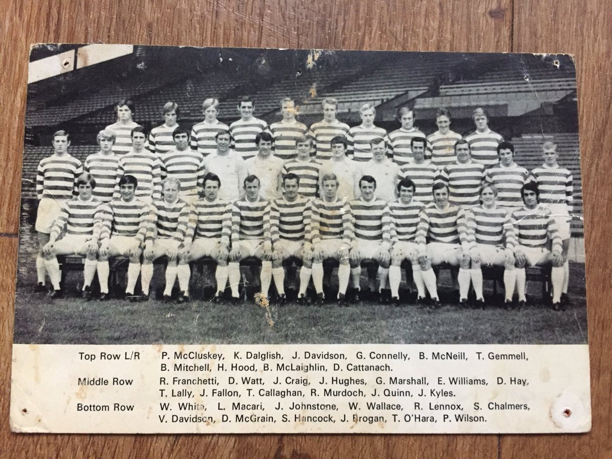 Celtic Team Line-Up 1969-70 - The Celtic Wiki Celtic Team Line-Up 1969-70 - The Celtic Wiki