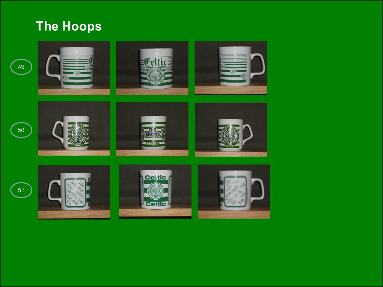 Celtic Collectables - Mugs - Pic Celtic Collectables - Mugs - Pic