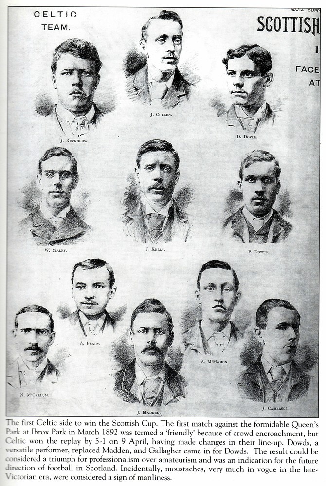 Celtic Team Line-Up 1891-92 - The Celtic Wiki