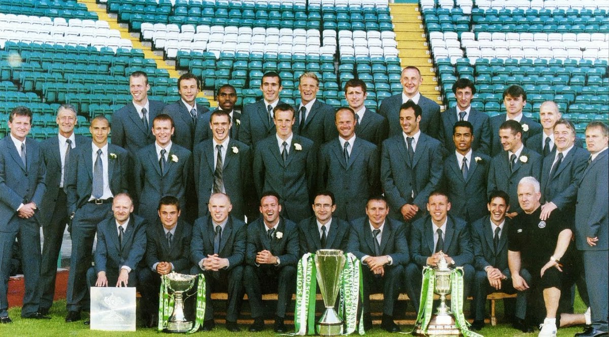 Celtic team line-up 2000-01 - The Celtic Wiki