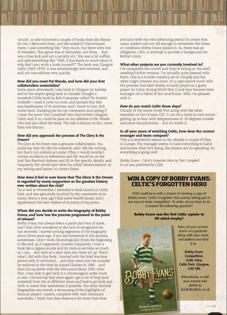 Books: Bobby Evans - Celtic's Forgotten Hero (2016) - The Celtic Wiki
