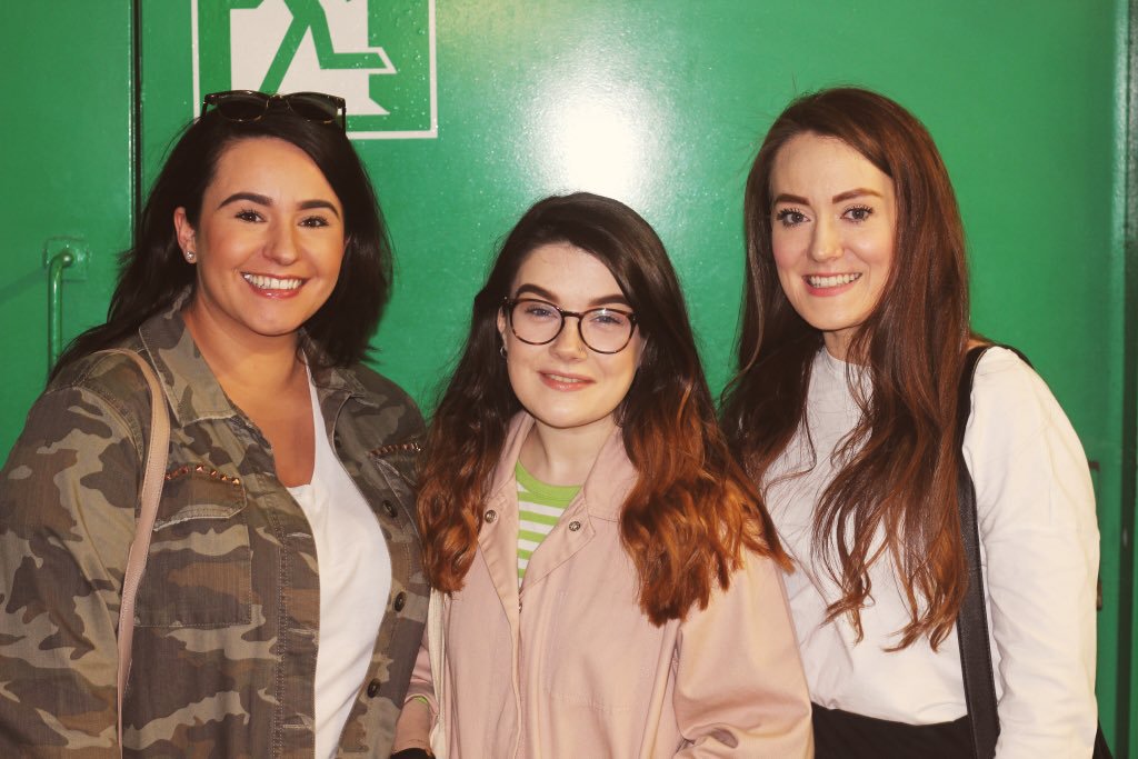 Orlaith, Erin and Mikaela. Orlaith, Erin and Mikaela.