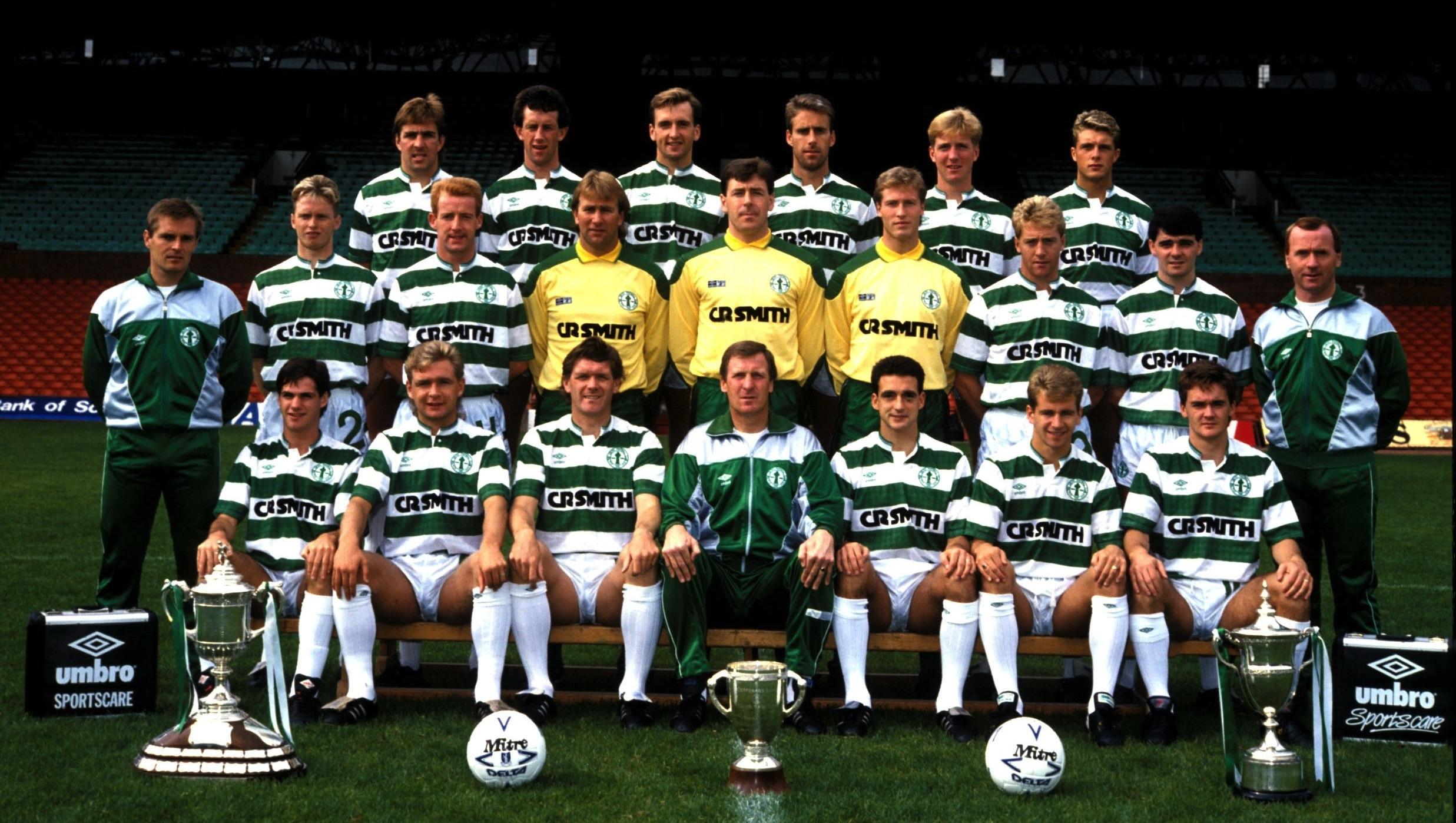 Celtic Team Line-Up 1987-88 - Pic