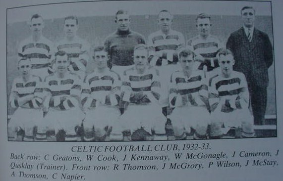 J QUSKLAY CELTIC TRAINER