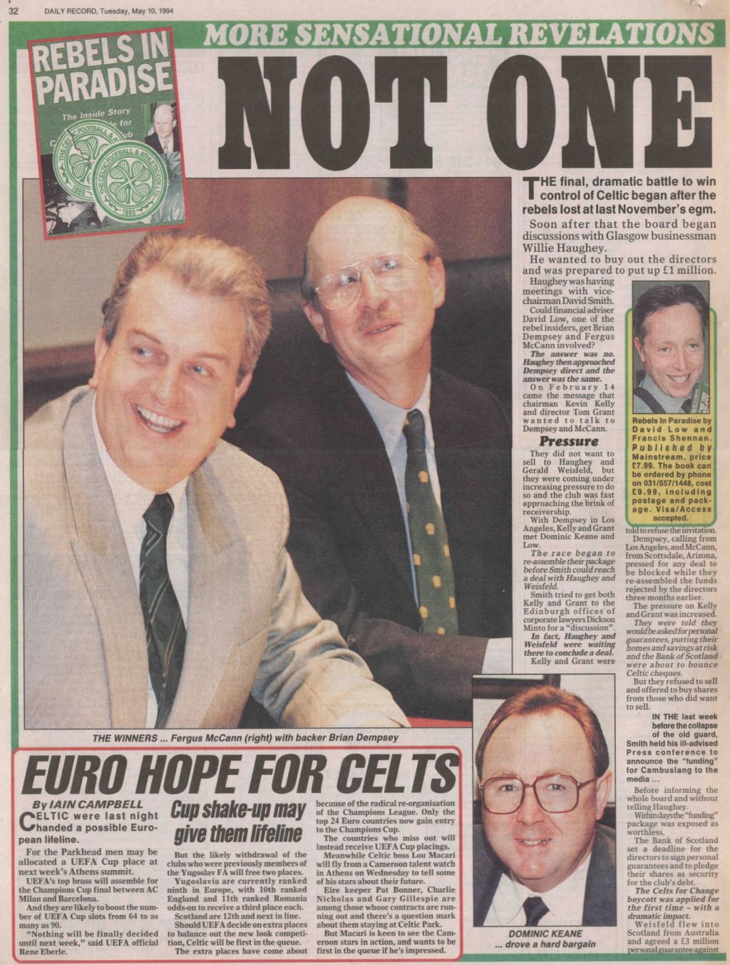 Board, Management & Player Changes. - The Celtic Wiki Board, Management & Player Changes. - The Celtic Wiki
