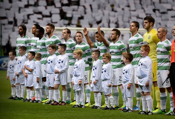 Celtic team line-up 2013-14 - Pic