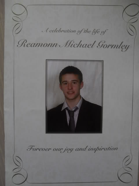 Reamonn Gormley - Pic