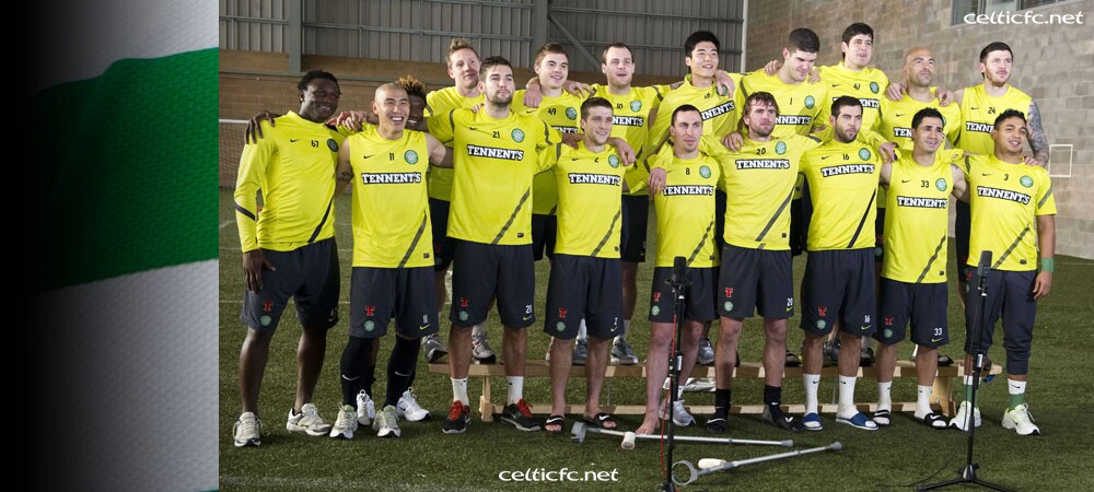 Celtic team line-up 2011-12 - Pic