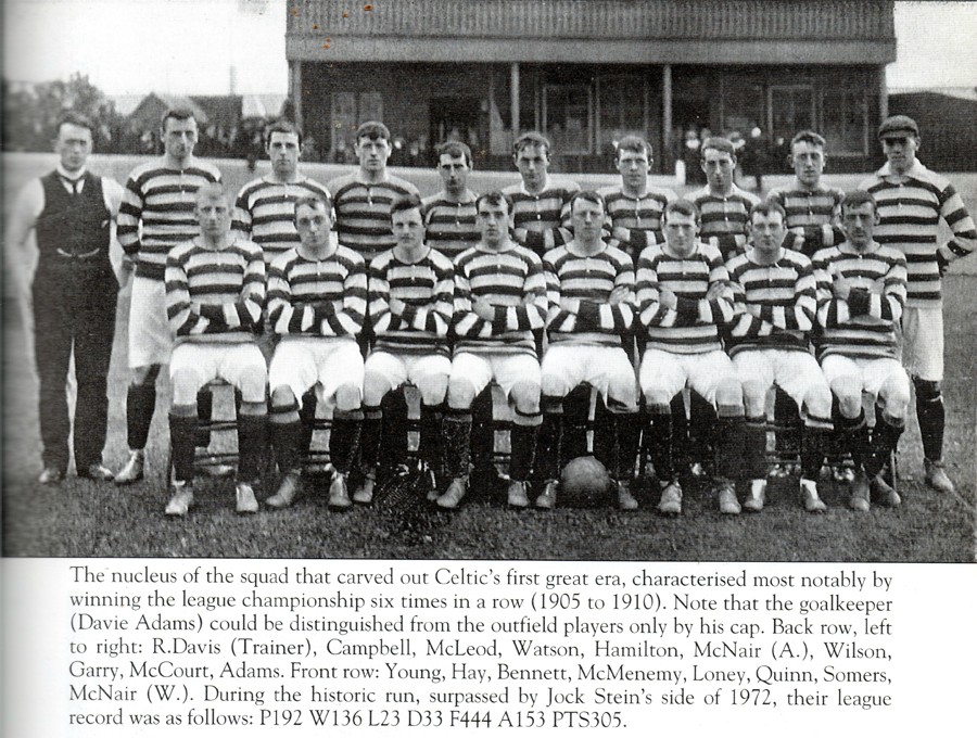 Celtic Team Line-Up 1905-06 - The Celtic Wiki