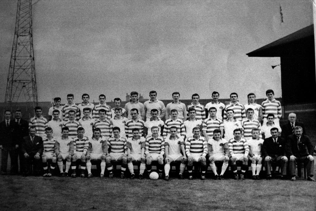 Celtic Team Line-Up 1962-63 - Pic Celtic Team Line-Up 1962-63 - Pic
