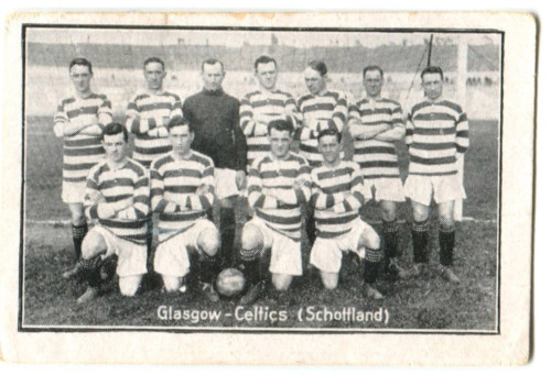 GERMAN CIG CARD OF CELTIC TEAM GROUP GERMAN CIG CARD OF CELTIC TEAM GROUP