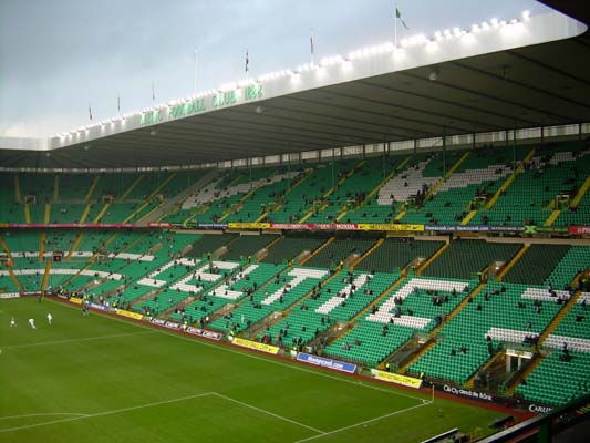 Celtic Park from Lisbon Lions Upper