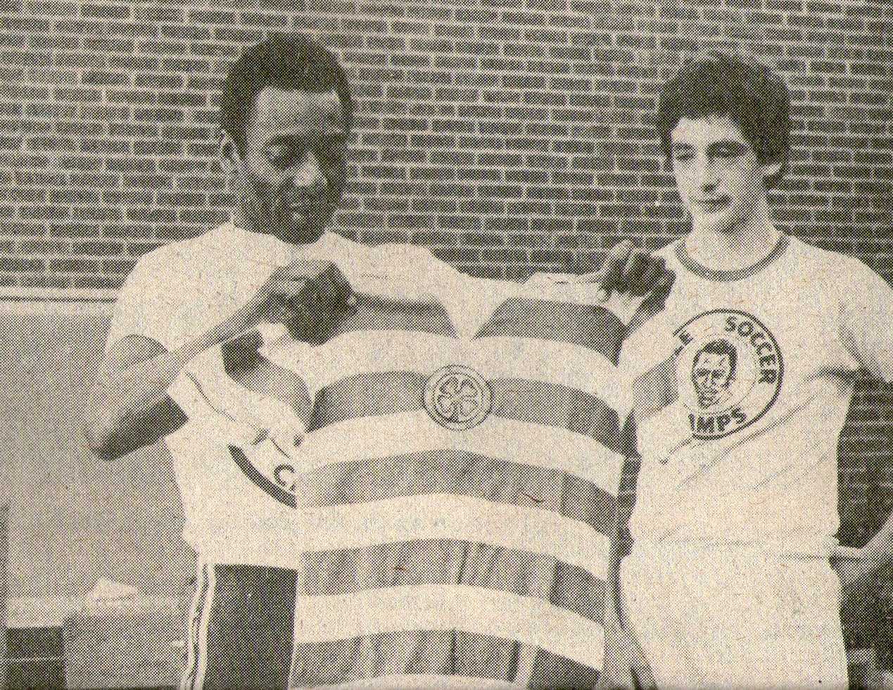 Paul McStay and Pele Paul McStay and Pele