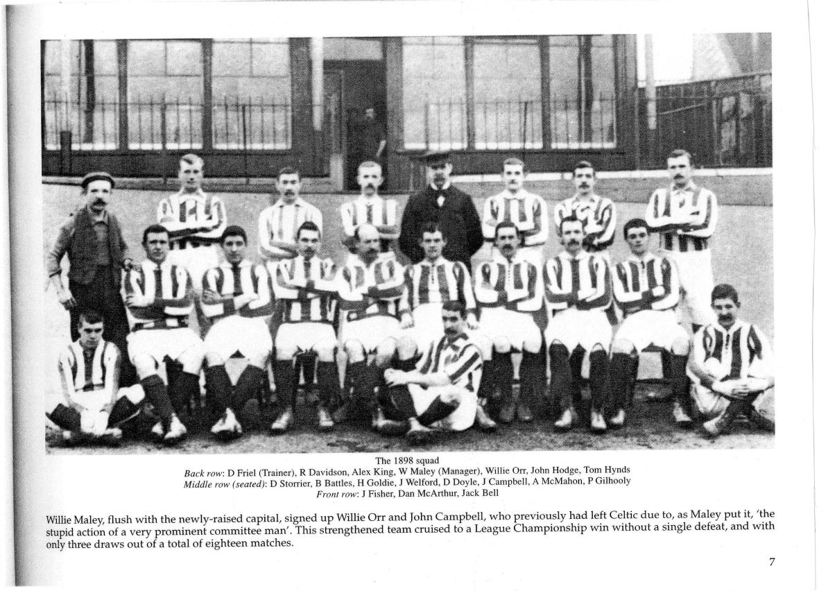 Celtic Team Line-Up 1898-99 - The Celtic Wiki Celtic Team Line-Up 1898-99 - The Celtic Wiki
