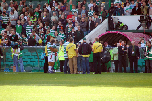 Villarreal Celtic Submari CSC on Visit to Celtic Park (Apr 2006)