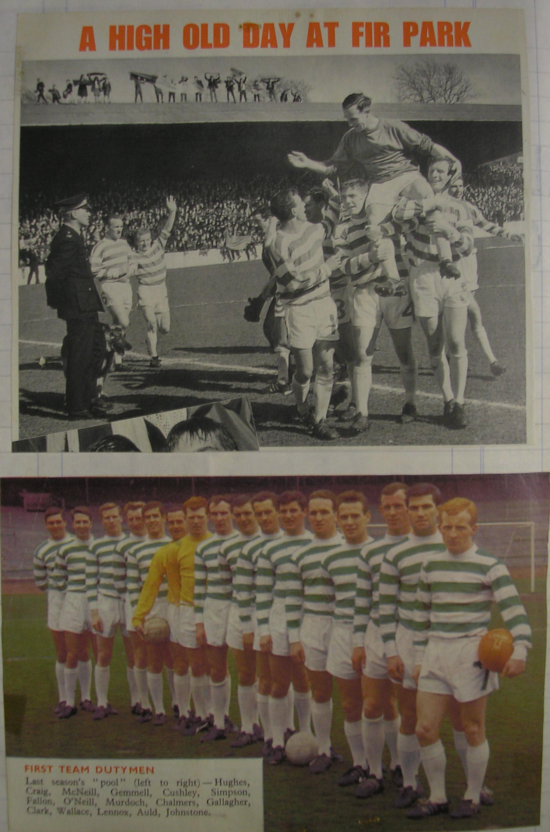 winning league at Fir Park