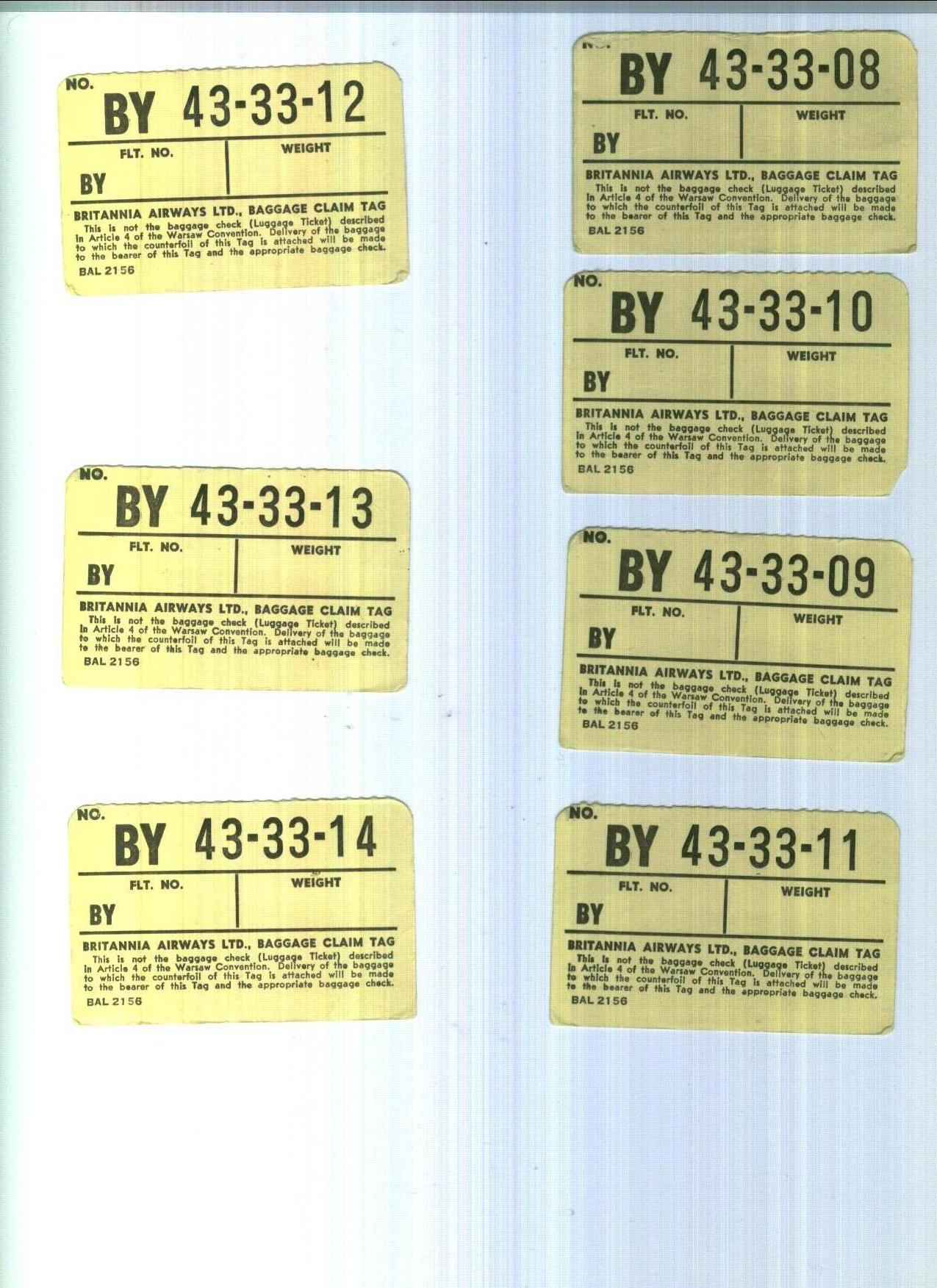 Baggage tag Baggage tag