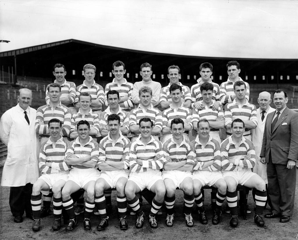 Celtic Team Line-Up 1956-57 - Pic