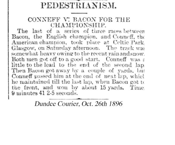 Celtic Park - Pedestrianism - Pic Celtic Park - Pedestrianism - Pic