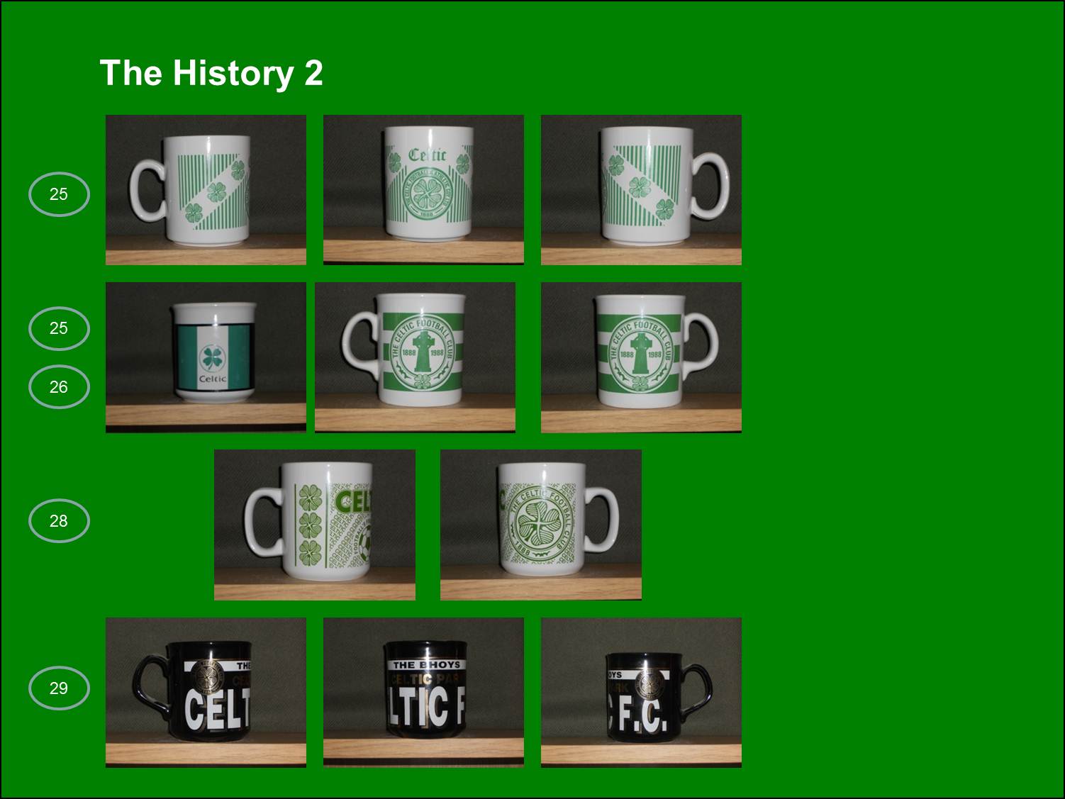 Celtic Collectables - Mugs - Pic Celtic Collectables - Mugs - Pic