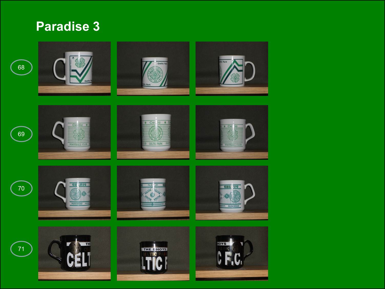 Celtic Collectables - Mugs - Pic Celtic Collectables - Mugs - Pic