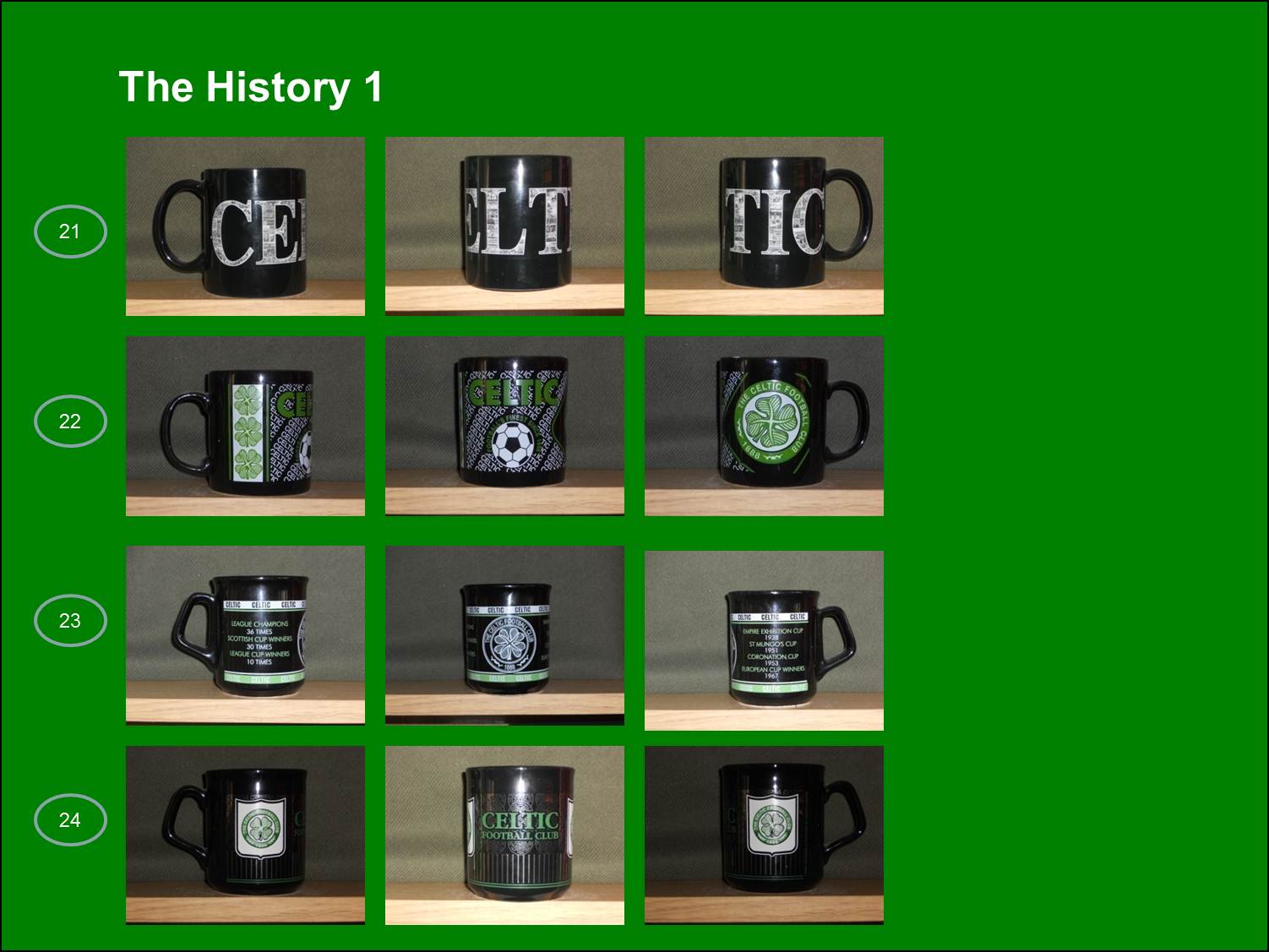 Celtic Collectables - Mugs - Pic Celtic Collectables - Mugs - Pic