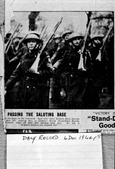 WW2 - Sergeant Robert Downie - Kerrydale Street WW2 - Sergeant Robert Downie - Kerrydale Street